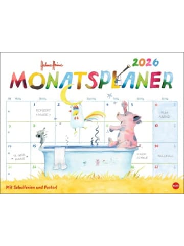 Heye Kalender Kalender - Helme Heine: Monatsplaner 2026