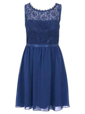 Vera Mont Cocktailkleid mit Spitze in Festival Blue