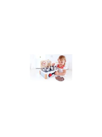 Hape  Kinderküche 2-in-1 Küchen- Grill-Set, ab 3 Jahre