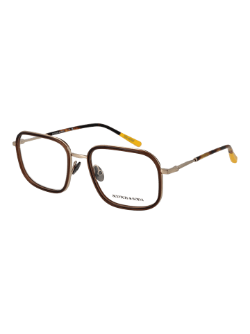 Scotch & Soda Männer Optische Fassungen Quadratisch Braun