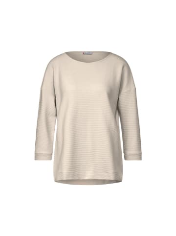 Street One Langarmshirt in lucid white