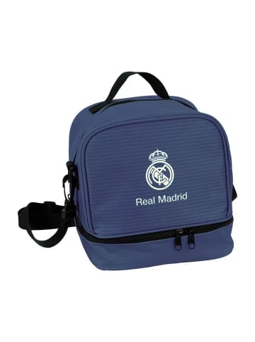 Real Madrid Real Madrid Blue Thermo-Brotzeittasche 21 cm
