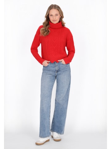 myMo Women Sweater in red