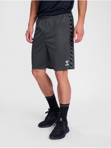 Hummel Hummel Kurze Hose Hmlauthentic Multisport Herren Atmungsaktiv Schnelltrocknend in ASPHALT