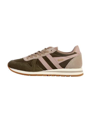 Gola Daytona Chute Low-Top-Sneaker aus Leder Grün