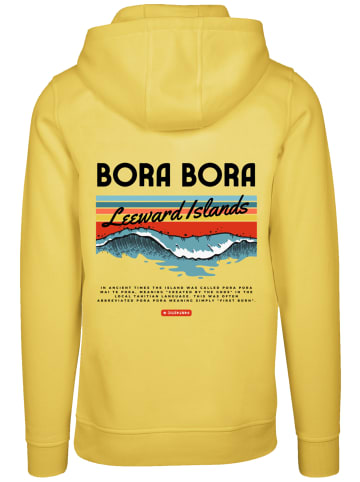 F4NT4STIC Hoodie Bora Bora Leewards Island in taxi yellow