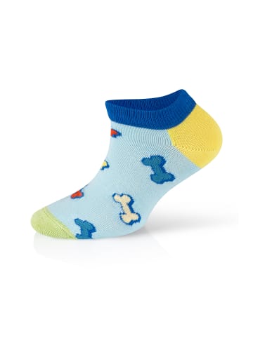 Happy Socks Sneakersocken 4-Pack Kids Low Cat-Dog in multi_coloured