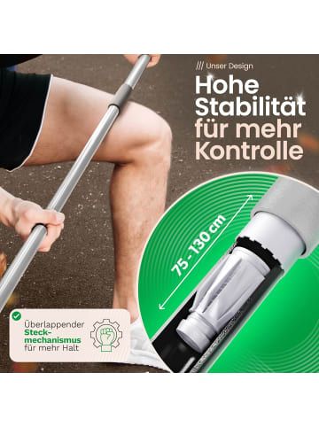 Novaliv Novaliv Zimmerbesen 30 cm FEINE KUNSTBORSTEN Kehrbesen Rot Saalbesen m in Rot