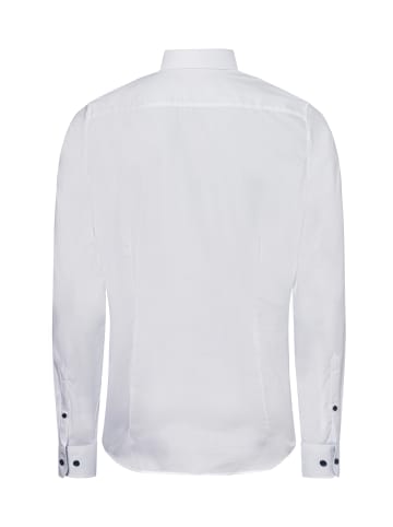 Finshley & Harding Hemd in weiß marine