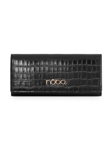 Nobo Bags Portemonnaie Velvetise in schwarz