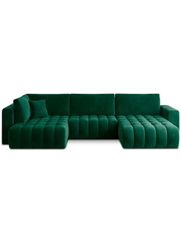 MF Design Bonita Recamiere Rechts in Smaragd -  (L) 175 x (B) 350 x (H) 92 cm