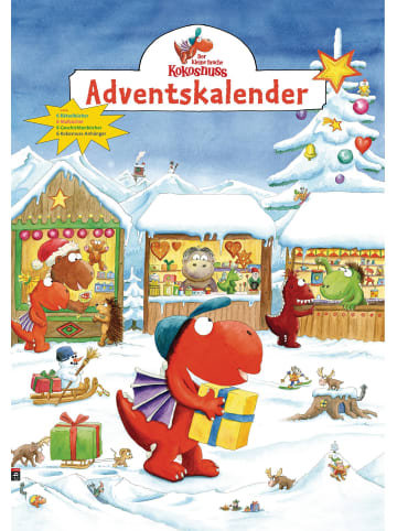 cbj Verlag Der kleine Drache Kokosnuss Adventskalender | Auf dem Weihnachtsmarkt