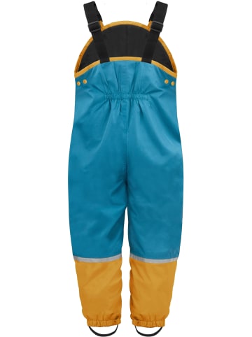 Normani Outdoor Sports Kinder Regenhose mit Hosenträgern Twisp in Blau