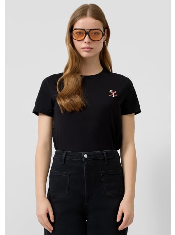 QS T-Shirt in 99D0_schwarz