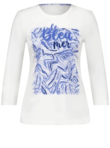 Gerry Weber T-Shirt 3/4 Arm in Off-white