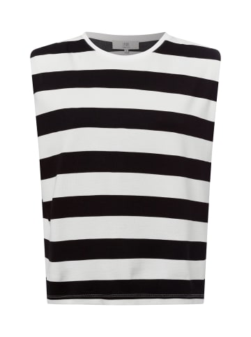 IPURI Top in ecru schwarz - 0002