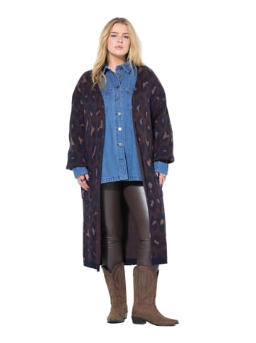 Studio Untold Strickjacke in tiefes rehbraun