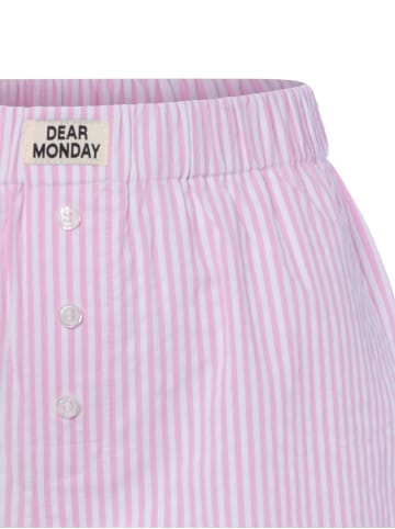 Marie Lund Shorts in hellblau weiß