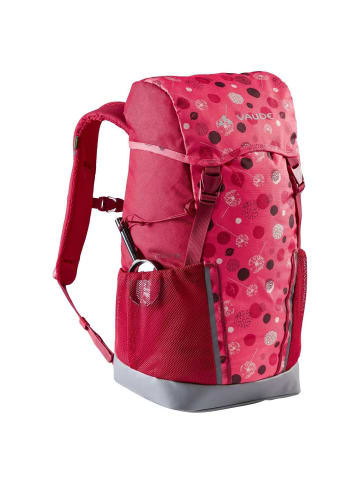 Vaude Puck 14 -Jr. Rucksack 44 cm (dark forest) in bright pink/cranberry