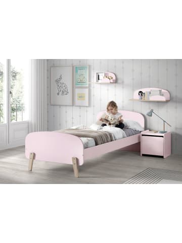 58 aufm Kessel NACHTKOMMODE Karilynn 40x36x41 Nachtkonsole MDF rosa