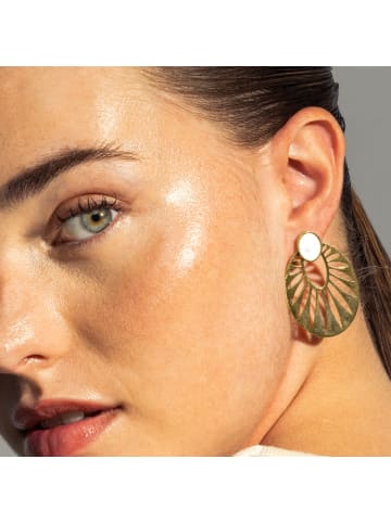 Luxenter Ohrringe Elbi mit 18 Karat Gold-Finish – ELBI