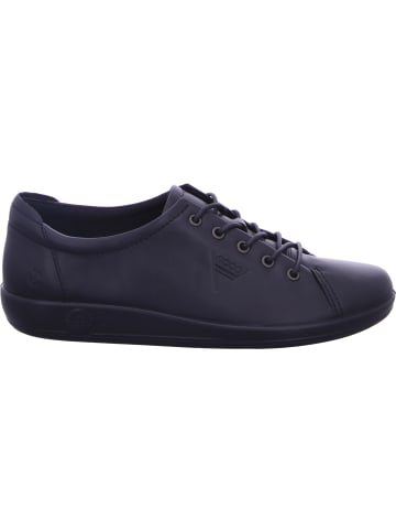 Ecco SHOES "SOFT 2.0" in Black with Black Sole