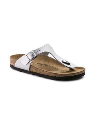 Birkenstock Zehentrenner Gizeh BF in Silber