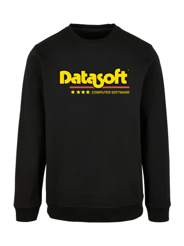 F4NT4STIC Sweatshirt Retro Gaming Datasoft Logo gelb in schwarz