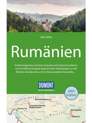 Dumont Reise Verlag DuMont Reise-Handbuch Reiseführer Rumänien | mit Extra-Reisekarte