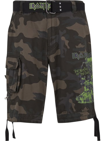 Brandit Cargo Shorts in darkcamo