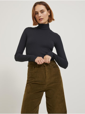 JJXX Rollkragenpullover in Black