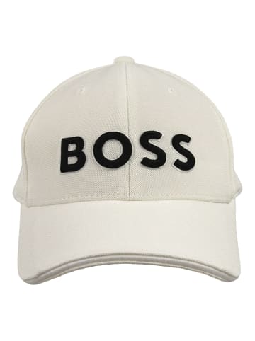 BOSS Kappe in Weiß