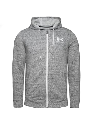 Under Armour Sweatjacke Rival Terry LC Full Zip in grau