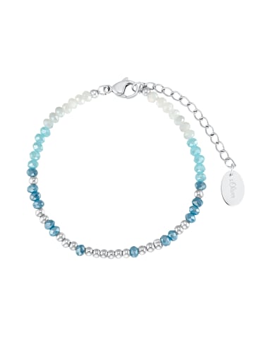 S. Oliver Jewel Armband Edelstahl in Blau