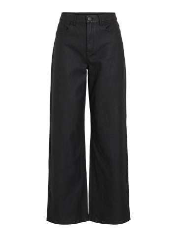 Vila Wide Fit Jeans in Black Beauty