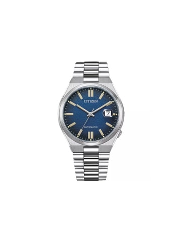 Citizen Automatik Armbanduhr NJ0151-88L Blau Edelstahl