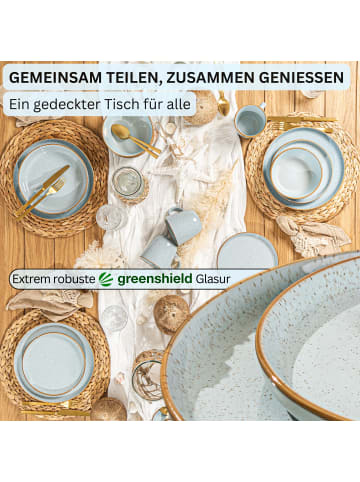 Sänger KOMBISERVICE RIO LAGUNE - 30 teilig aus Steingut