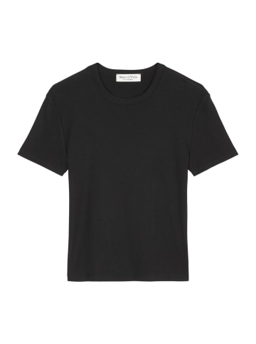 Marc O'Polo T-Shirt Minimal Hybrid in Schwarz