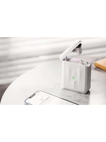 Niimbot D110M Tragbarer Bluetooth-Etikettendrucker Weiß