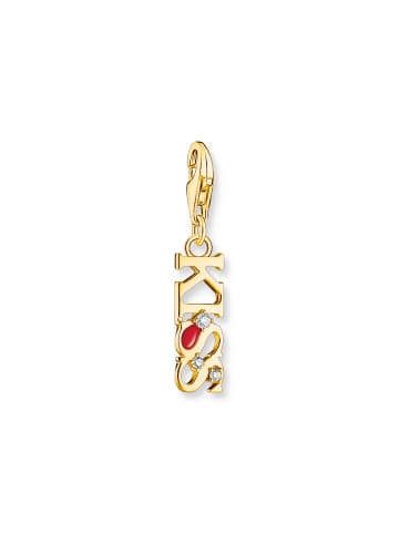 Thomas Sabo Charm-Anhänger in gold, rot, weiß