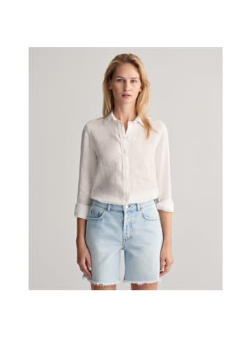 Gant Langarmbluse in white
