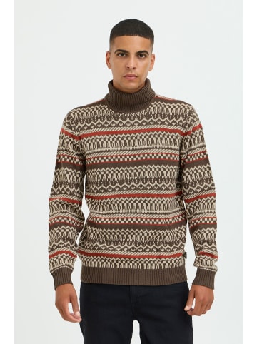 BLEND Strickpullover BHPullover 20717264 modischer Strickpullover in Braun