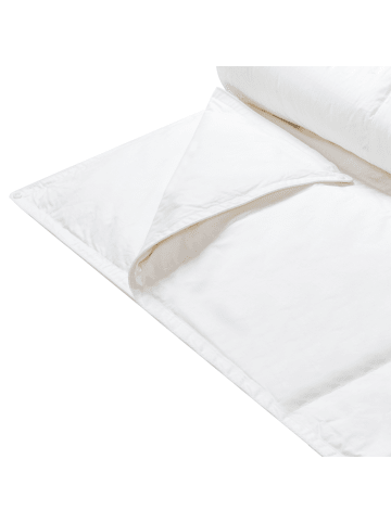 Beliani Bettdecke SERRATO in Weiß - (W) 200 x (H) 2 x (L) 220 cm