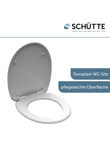 Franz Joseph Schütte Duroplast WC-Sitz YING&YANG, mit Absenkautomatik