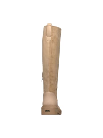 Les Tropéziennes par M Belarbi Lederstiefel Les Zabeth Beige