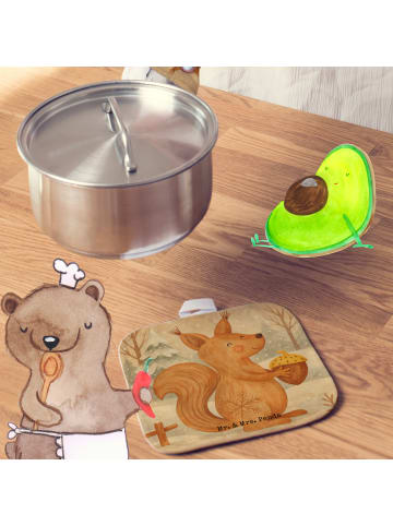 Mr. & Mrs. Panda Backhandschuhe Eichhörnchen Weihnachten Design ... in Weiß