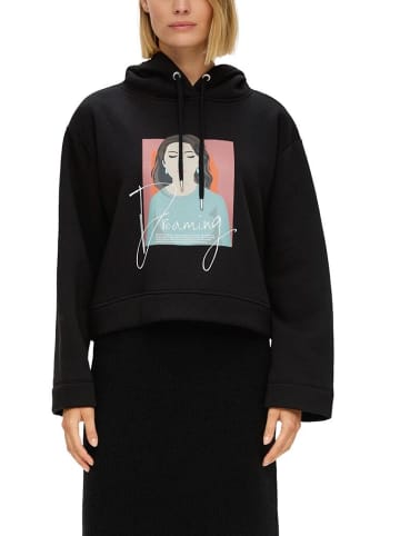S.OLIVER RED LABEL Sweatshirt in Schwarz