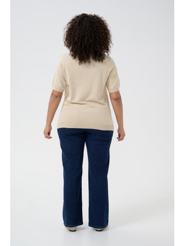 KAFFE curve Strickpullover KClizzy in Feather Gray Melange