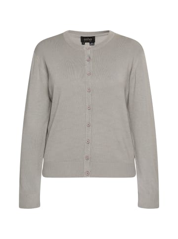 usha BLACK LABEL Damen Cardigan in Grau