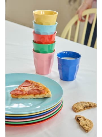 Rice Melamin Speise-Teller-Set – 6er aus bunt in bunt